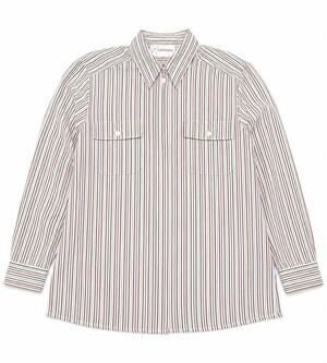 Nygård Collection Women’s Large Striped Blouse Long Sleeve L